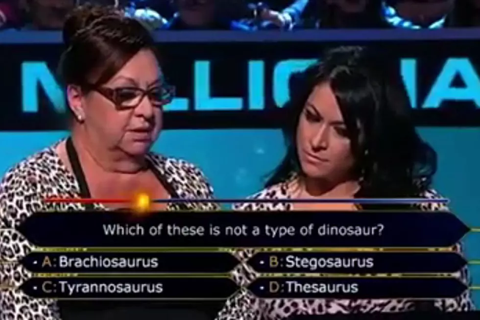 Game Show Contestants Think Thesaurus Is a Dinosaur