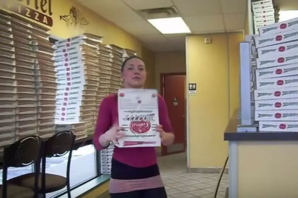 Woman Folds Pizza Boxes Like It’s an Olympic Sport