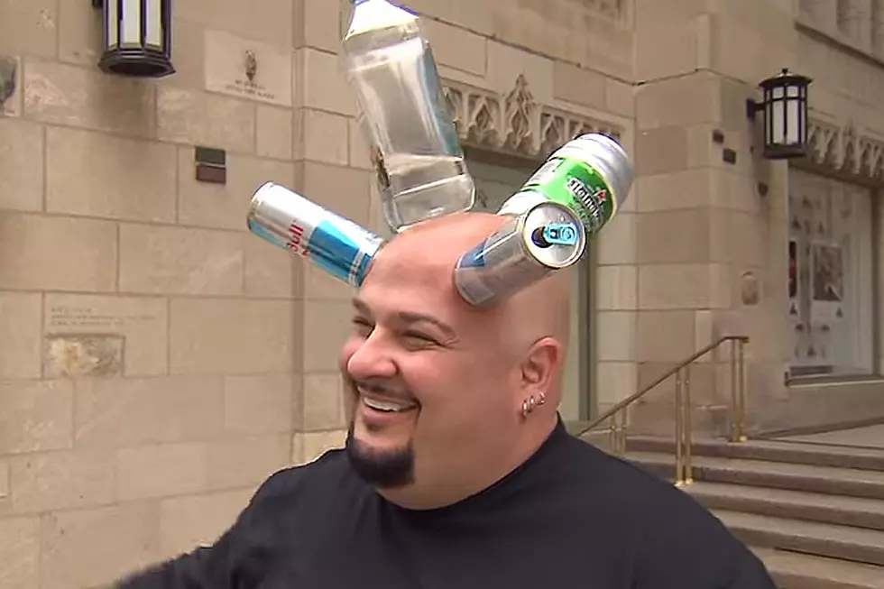 Meet Can Head, The Oddly-Entertaining 'Human Suction Cup'