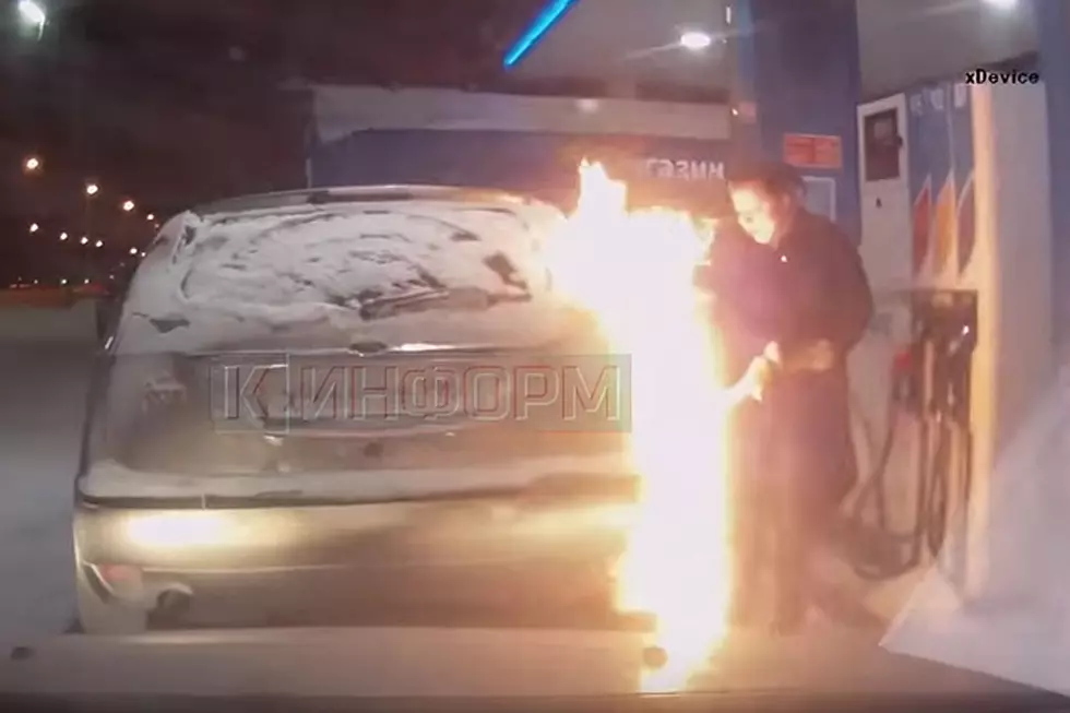 See Numskull’s Flameworthy Fail Using Lighter at Gas Station