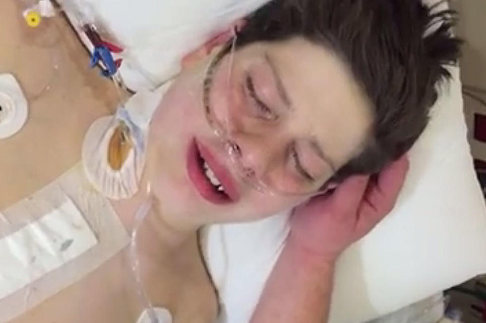 Crying Teen Wakes Up From Heart Surgery Grateful to Be Alive