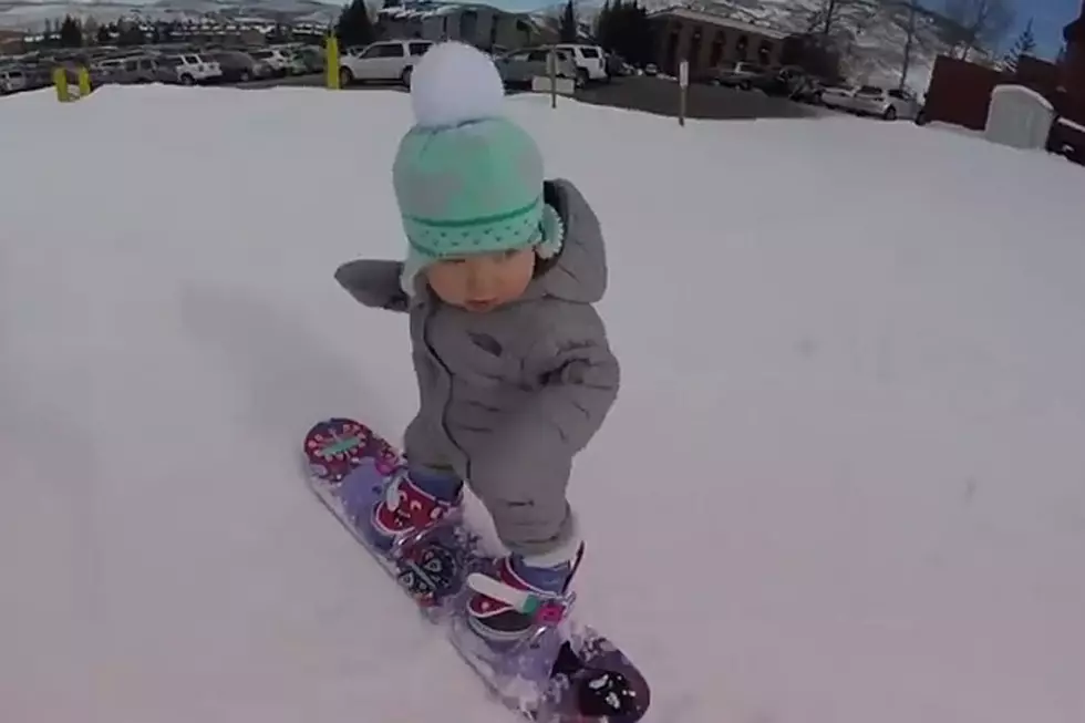 1-Year-old Snowboarder Is Winter&#8217;s Cutest Breakout Star