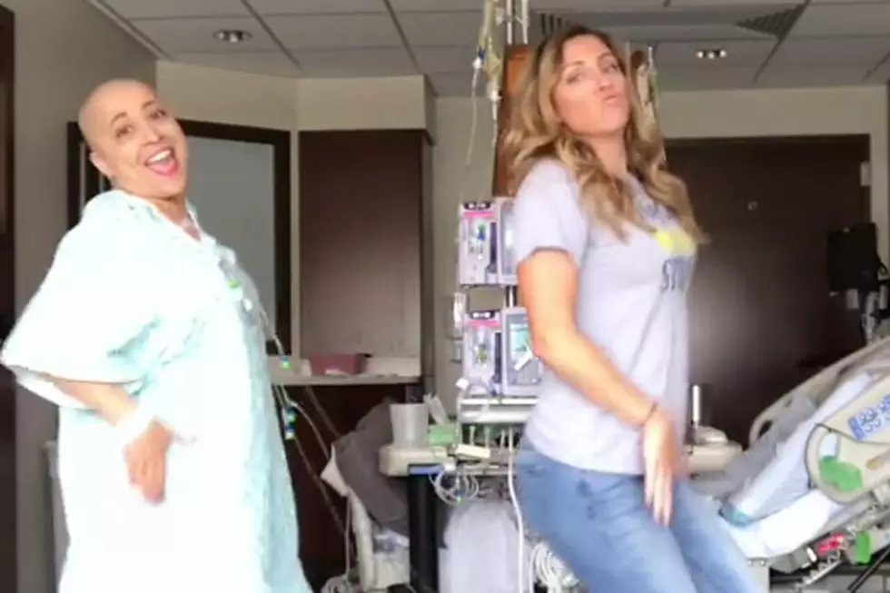 Cancer Patient Enjoys Butt-Kicking Dance Party