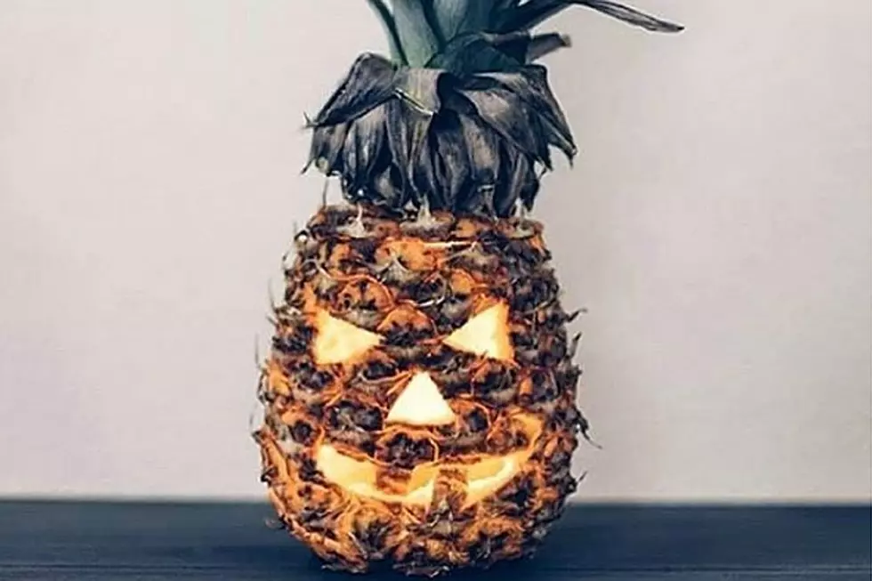 Pineapple Jack-O'-Lanterns Are Your New Halloween Frightfest