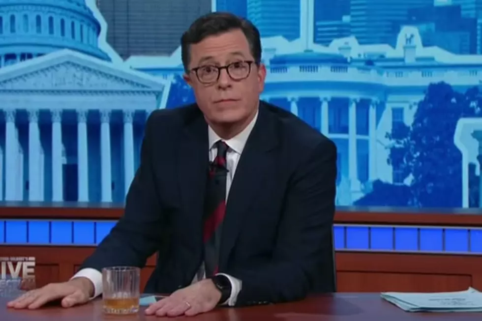 Stephen Colbert Turns Pensive Discussing Election