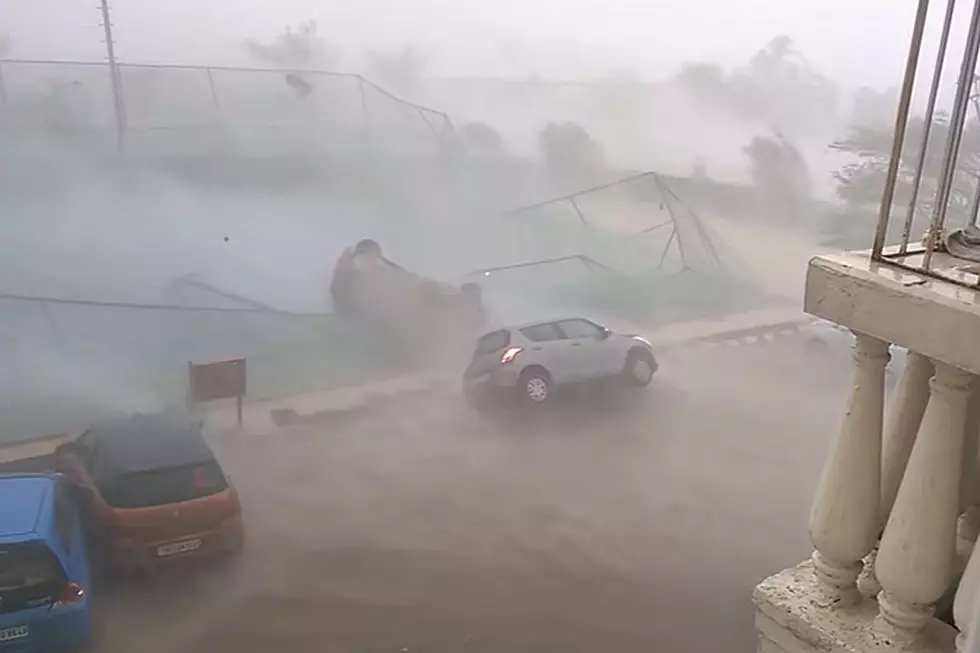 Dangerous Cyclone Viciously Flips Parked Car With Incredible Ease