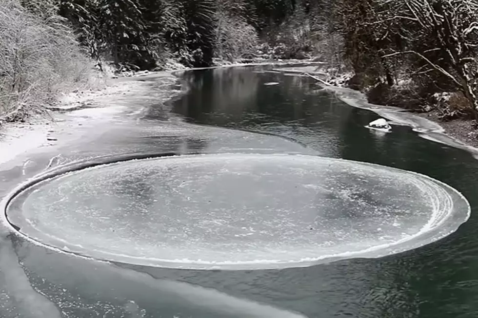 Stunning Ice Circle Is Nature At Its Most Hauntingly Mysterious