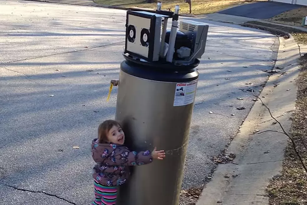 Girl Mistaking Water Heater for a Robot Is Infinitely Cute