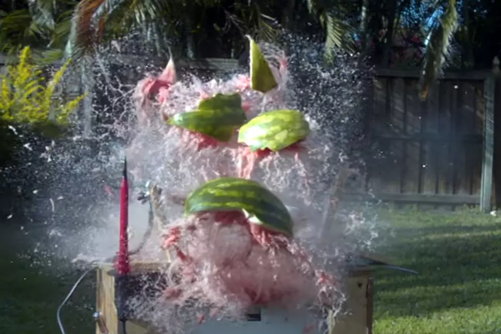 Watermelon With 20,000 Volts Explodes Like a Beast