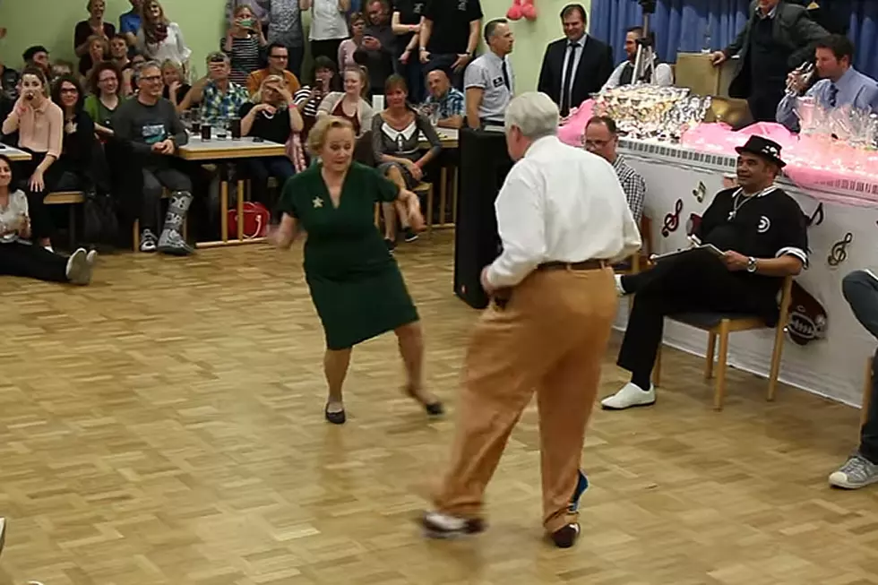 Watch the Cutest Senior Dancing Couple Cut the Fiercest Rug