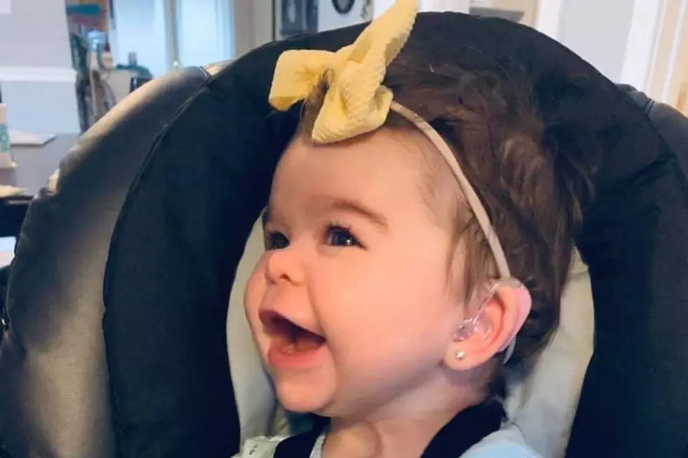 Watch Baby's Adorable Reaction to Having Hearing Aids Turned On