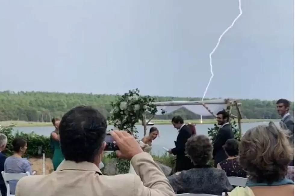 Groom&#8217;s 2020 Mention in Vows Met With Shockingly Close Lightning Strike