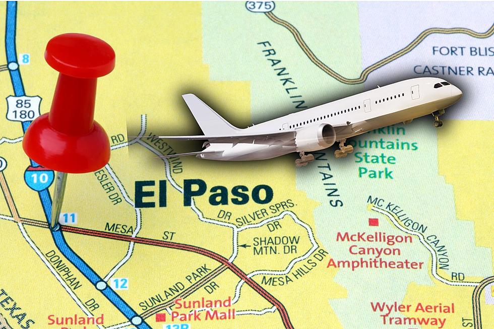 Most Common Domestic Destinations From El Paso Intl. Airport