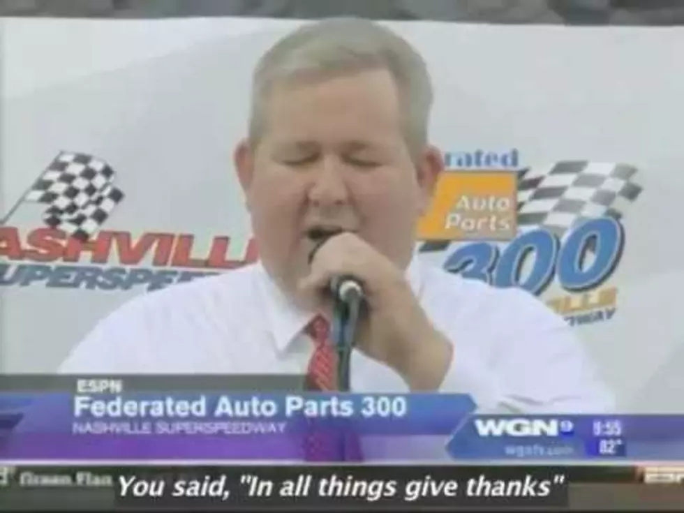 The Crazy NASCAR Prayer – Now Auto-Tuned! [Video]