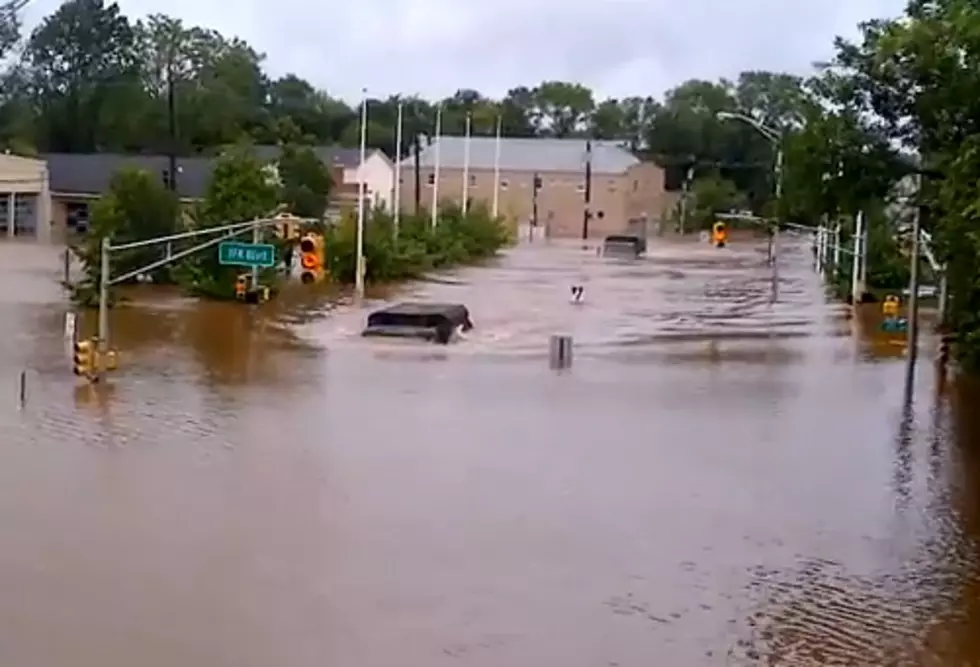 National Guard Members Almost Drown During Drive Through Flooded Manville, NJ [Video]