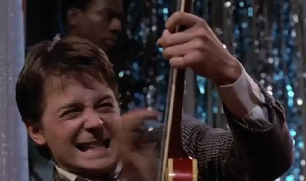 Michael J. Fox Performs ‘Johnny B Goode’ At Charity Event [Video]