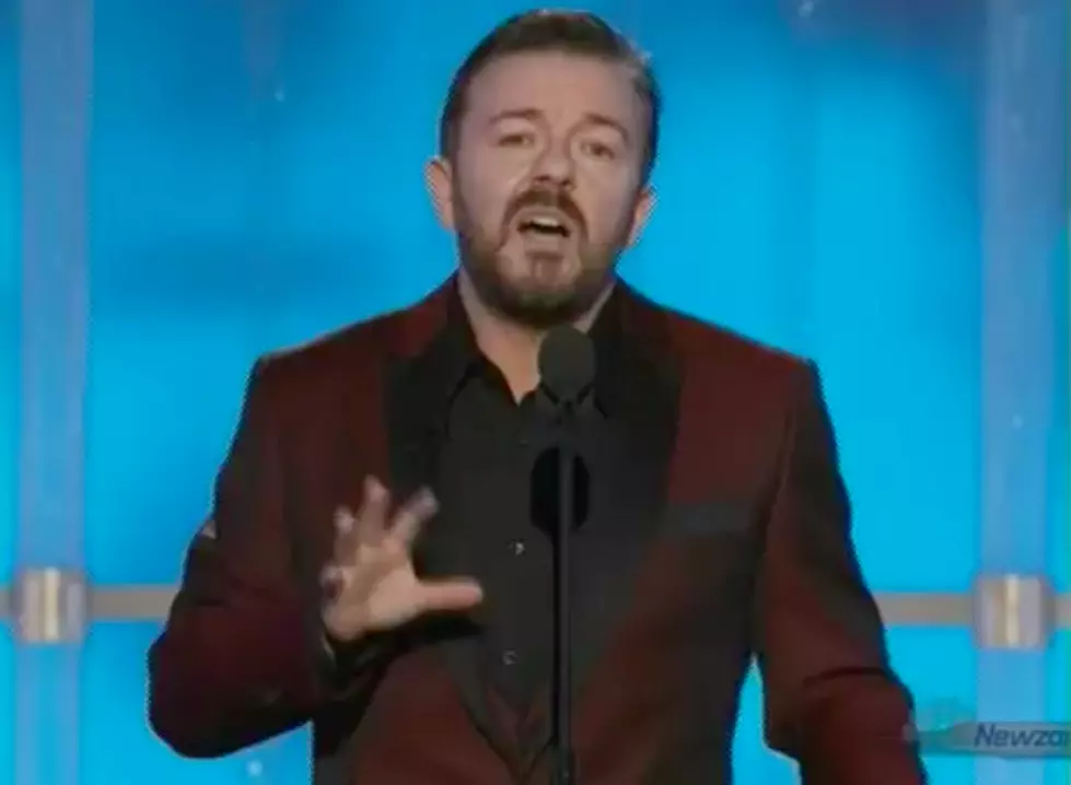 Did Ricky Gervais Tone Down His Insults At The Golden Globes? [Video]