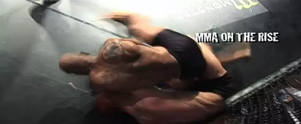 MMA Fighter Gets His Ear Elbowed Off! [Video]