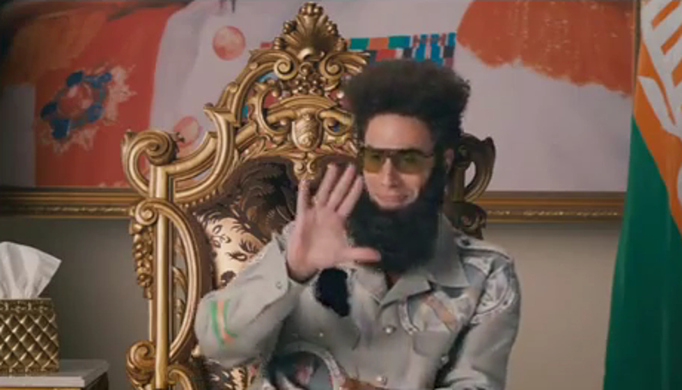 New &#8216;The Dictator&#8217; Trailer Actually Shows It Has A Plot [Video]