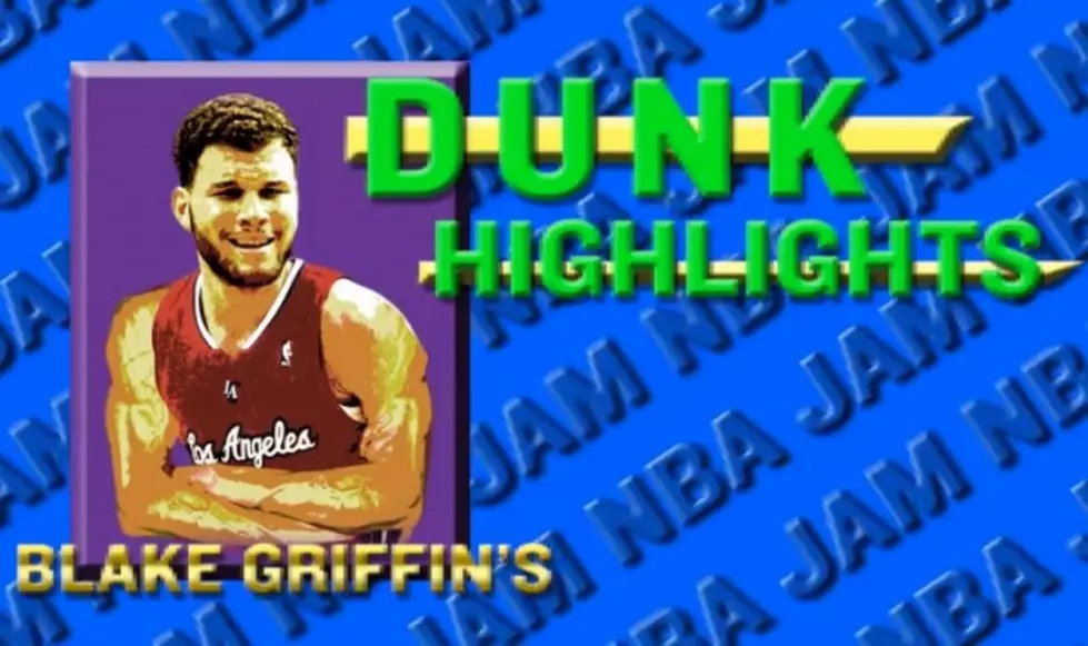 Blake Griffin Slam Dunks &#8216;NBA JAM&#8217; Style [Video]