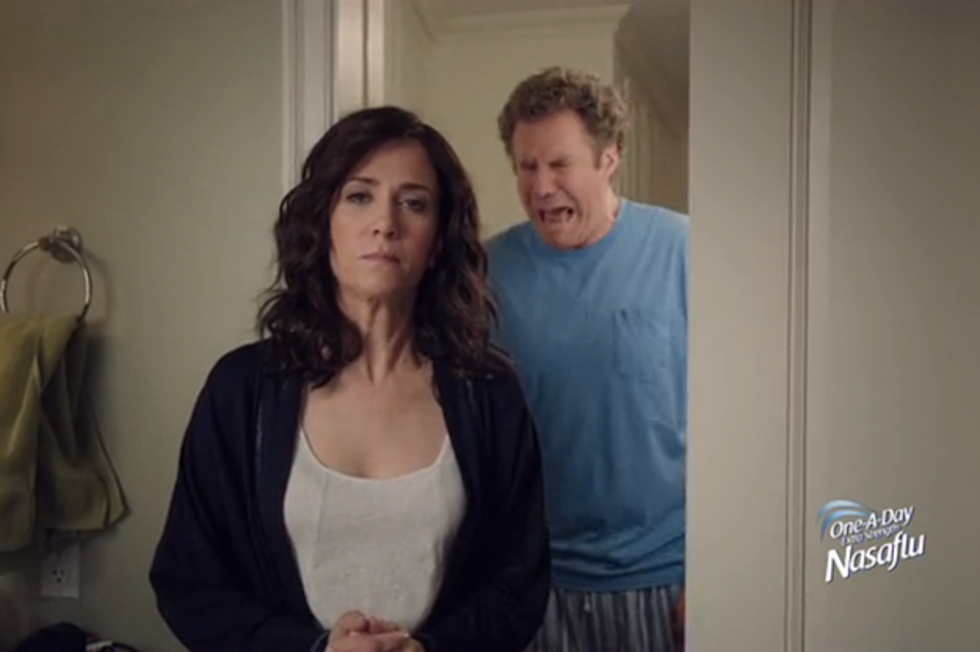SNL: A Hilarious Cold Commercial With Will Ferrell And Kristen Wiig [Video]
