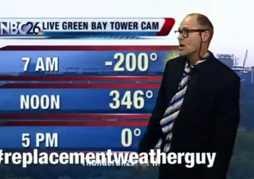 Green Bay News Station Has Replacement Weatherman [Video]