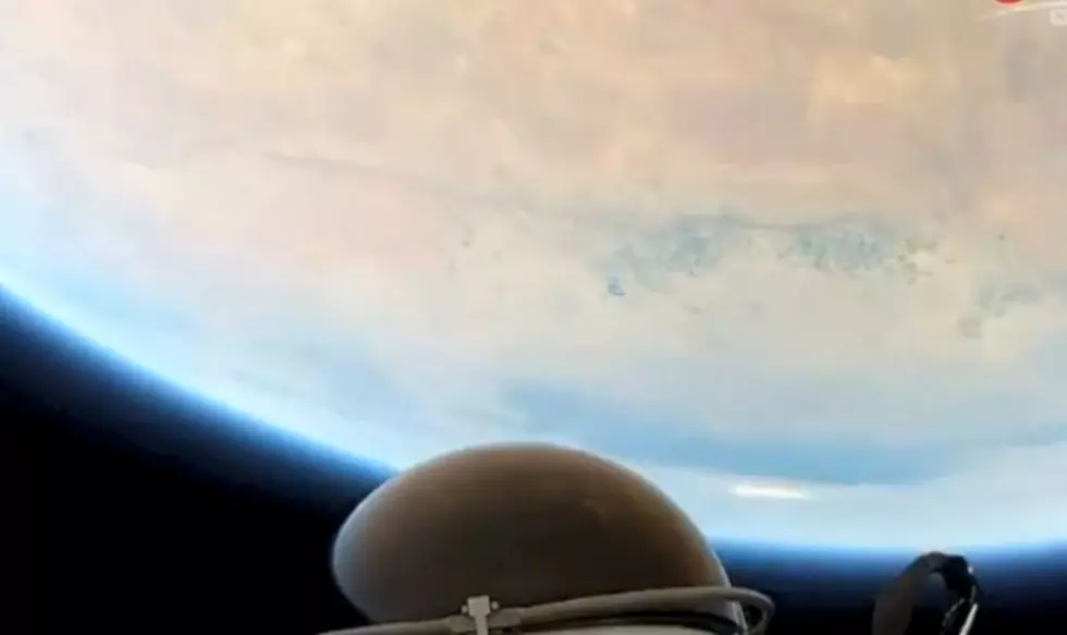 Head Cam View Of Felix Baumgartner&#8217;s Historic Space Jump [Video]