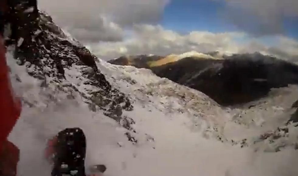 First Person View Of Falling 100 Feet Down A Mountain [Video]