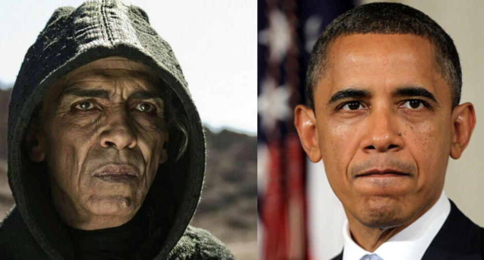 History Channel’s Satan From ‘The Bible’ Looks A Lot Like Barack Obama
