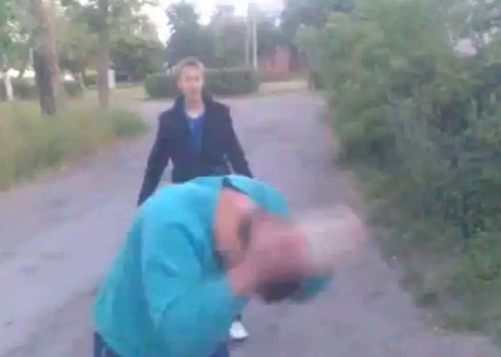 Drunk Guy Tries To Break A Motorcycle Helmet With His Head After Breaking Bricks [Video]