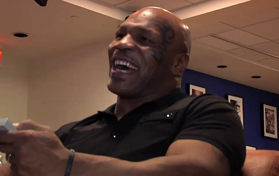 Mike Tyson Plays ‘Mike Tyson’s Punch-Out’ For The First Time Ever [Video]