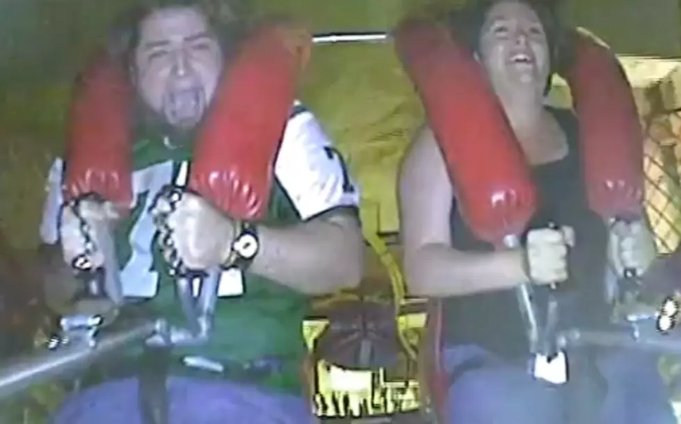 Man Screams Like A Baby On A Carnival Ride And His Lady Is Not Impressed [NSFW-Video]