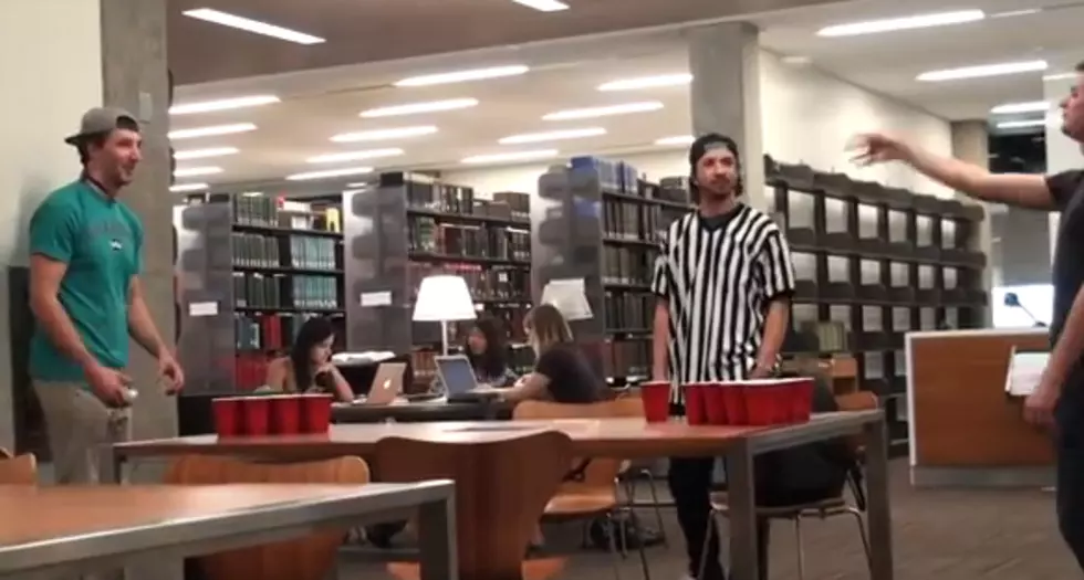 UCLA Students Bro Out In Library [Video]