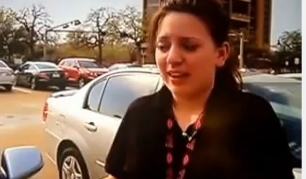 Girl Reacts To Hail Damage A Little Too Seriously [Video]