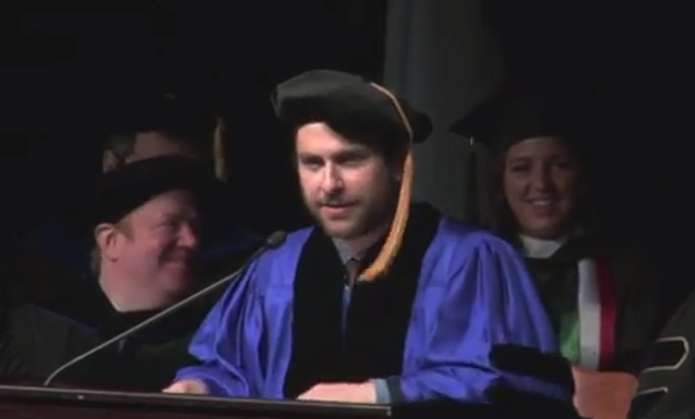 ‘It’s Always Sunny’ Actor Charlie Day Gives Amazing Commencement Speech At Merrimack College [Video]