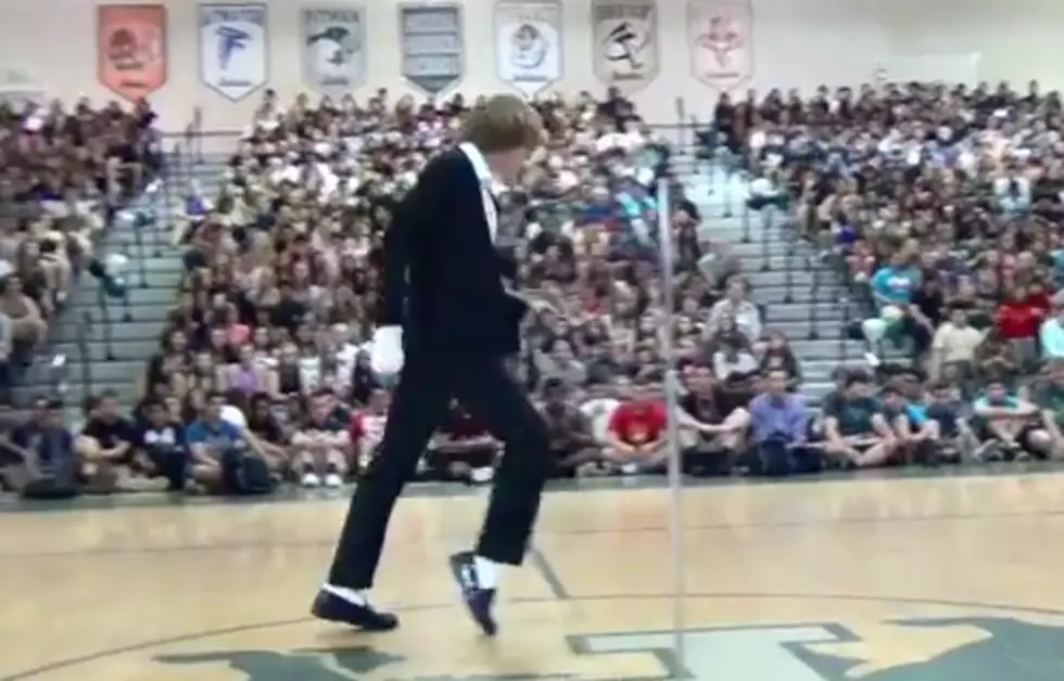 High School Student&#8217;s Spot On Michael Jackson Impression At Talent Show [Video]