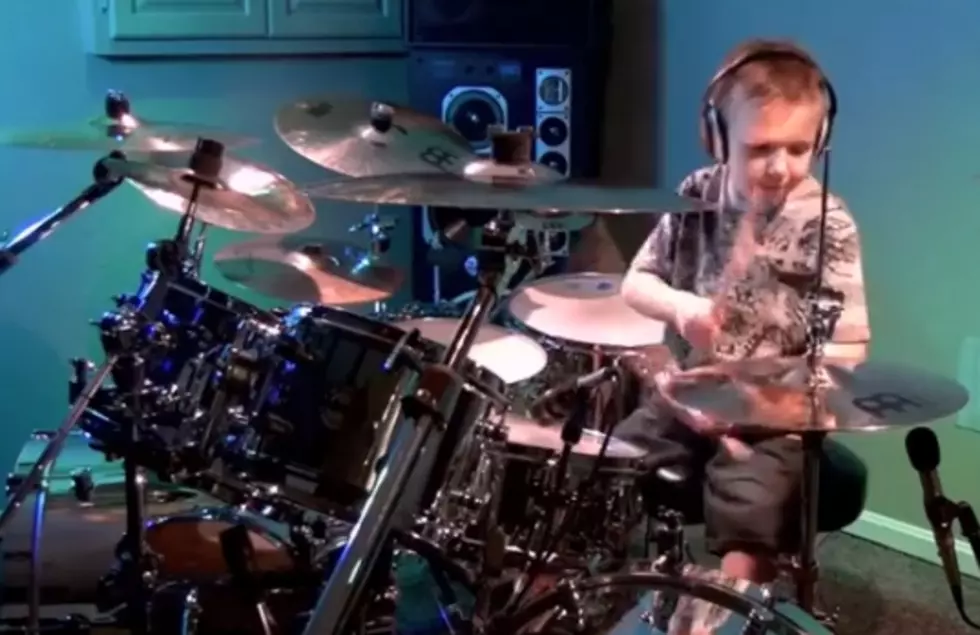 7-Year Old Rocks Rush’s ‘Tom Sawyer’ On The Drums [Video]
