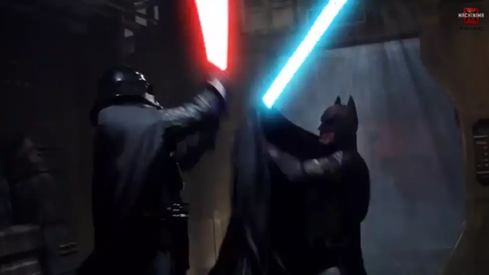 Who Would Win In A Fight Between Batman &#038; Darth Vader? [Video]
