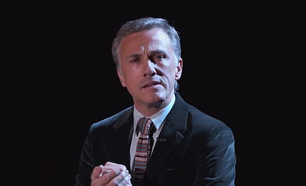 Christoph Waltz’s Dramatic Rendition Of The ‘Sesame Street’ Theme Song [Video]