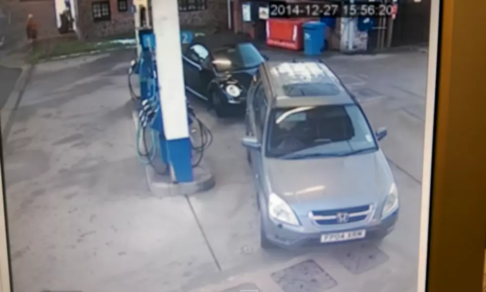 Woman Has Epic Struggle To Fill Her Car Up With Gas [Video]