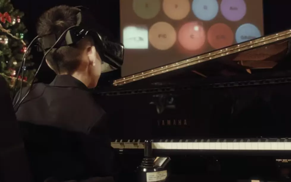 Boy With Disabilities Plays Piano With His Eyes – AMAZING! [Video]