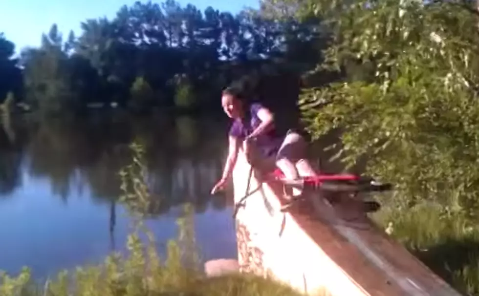 Bike Ramp Face Plant &#8211; She Realizes Her Mistake Seconds Too Late [Video]