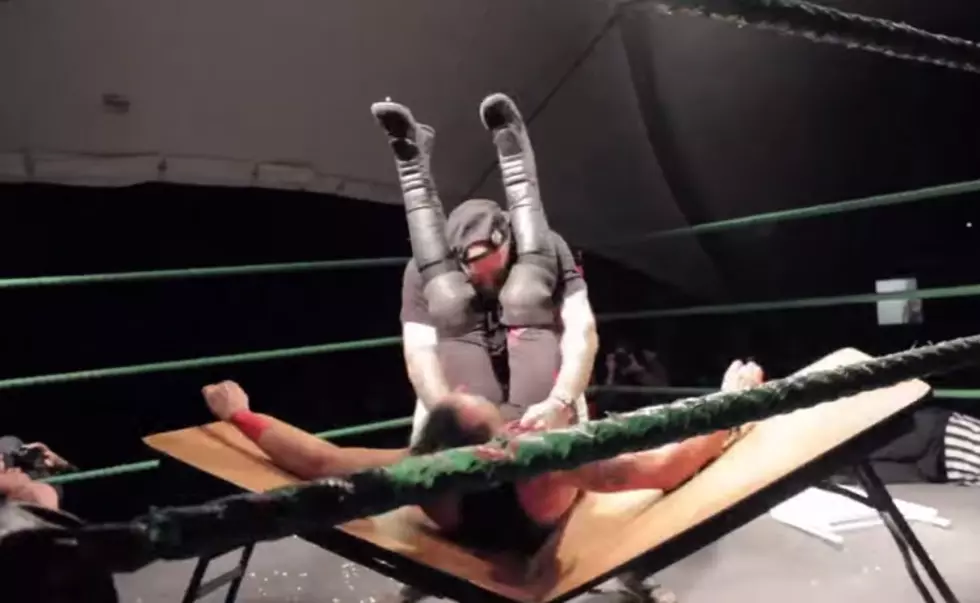 Every Time I Die’s Andy Williams Slams Wrestler Jimmy Havoc Through A Table [Video]