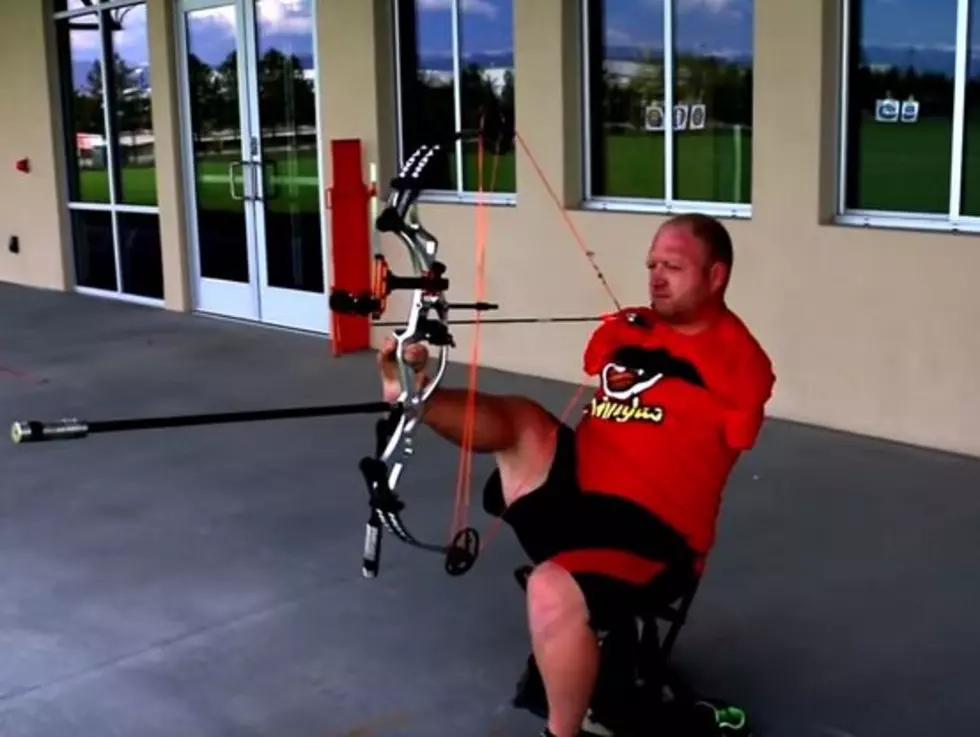Armless Archer Shoots Cheez-It From 100 Yards Away [Video]