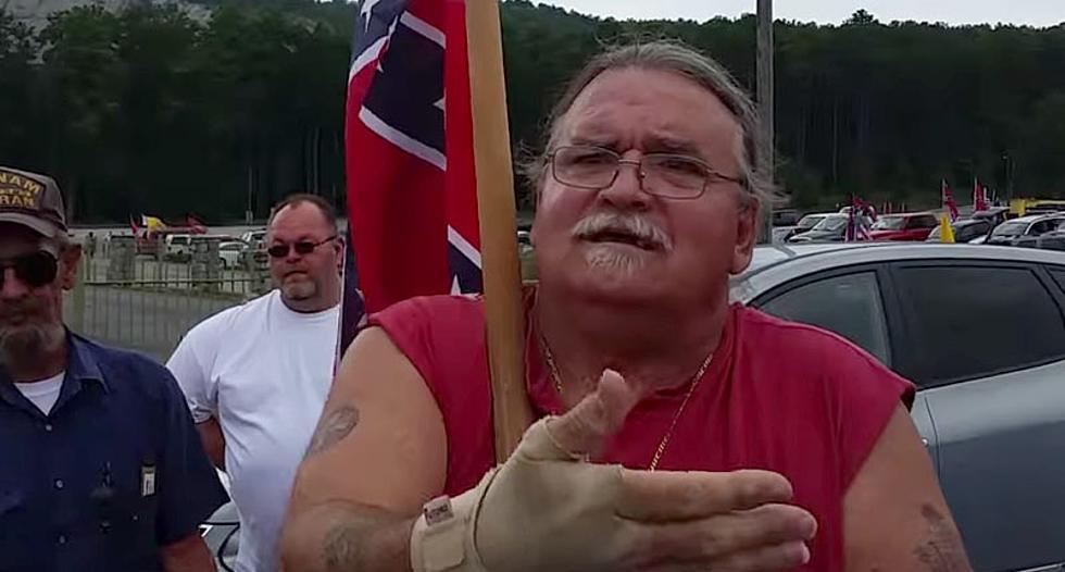 Klansman At Confederate Flag Rally Gets Confronted For Wearing FUBU Shoes [NSFW-Video]