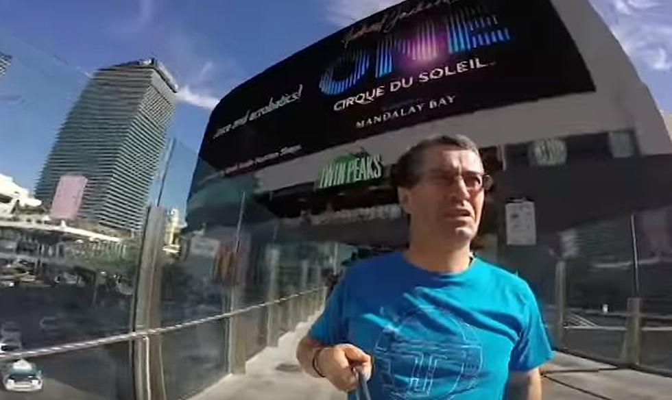 Dad Accidentally Videos Entire Dream Vegas Vacation In Selfie Mode [Watch]