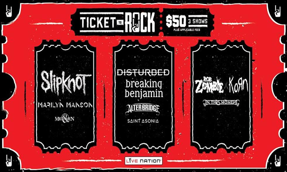 2016 ‘Ticket To Rock’ Gets You 3 Tickets For $50