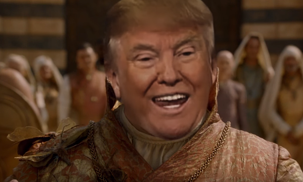 Donald Trump On ‘Game Of Thrones’ Is Epic As Westeros [Video]