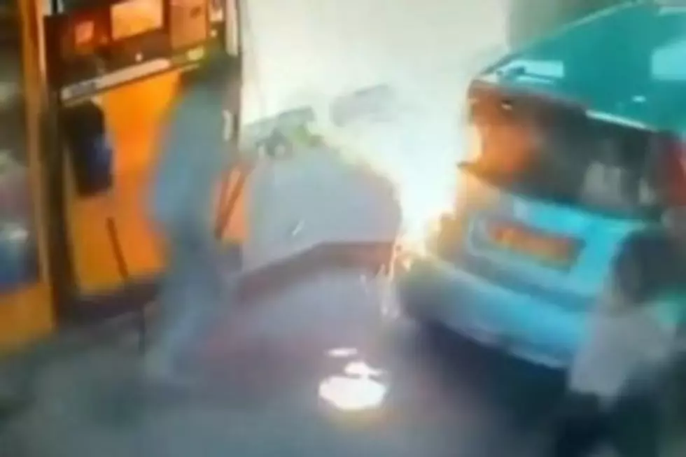 Woman Sets Man’s Car And Gas Station On Fire When He Won’t Give Her A Cigarette [Video]