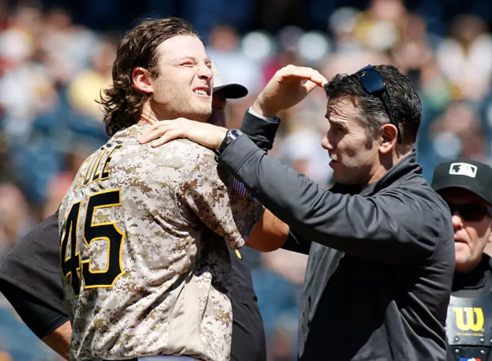 Pirates Pitcher Gerrit Cole ALMOST Smoked By Line-Drive [Watch]